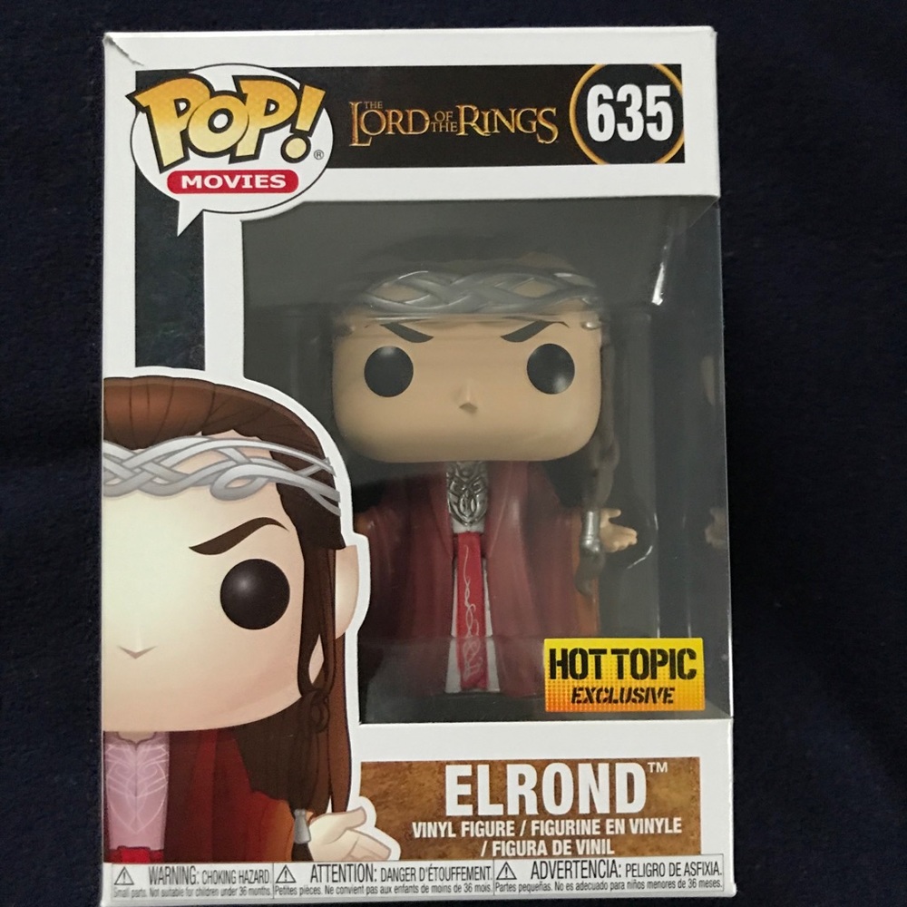 Lord of the Rings EXCLUSIVE Lord Elrond Funko Pop